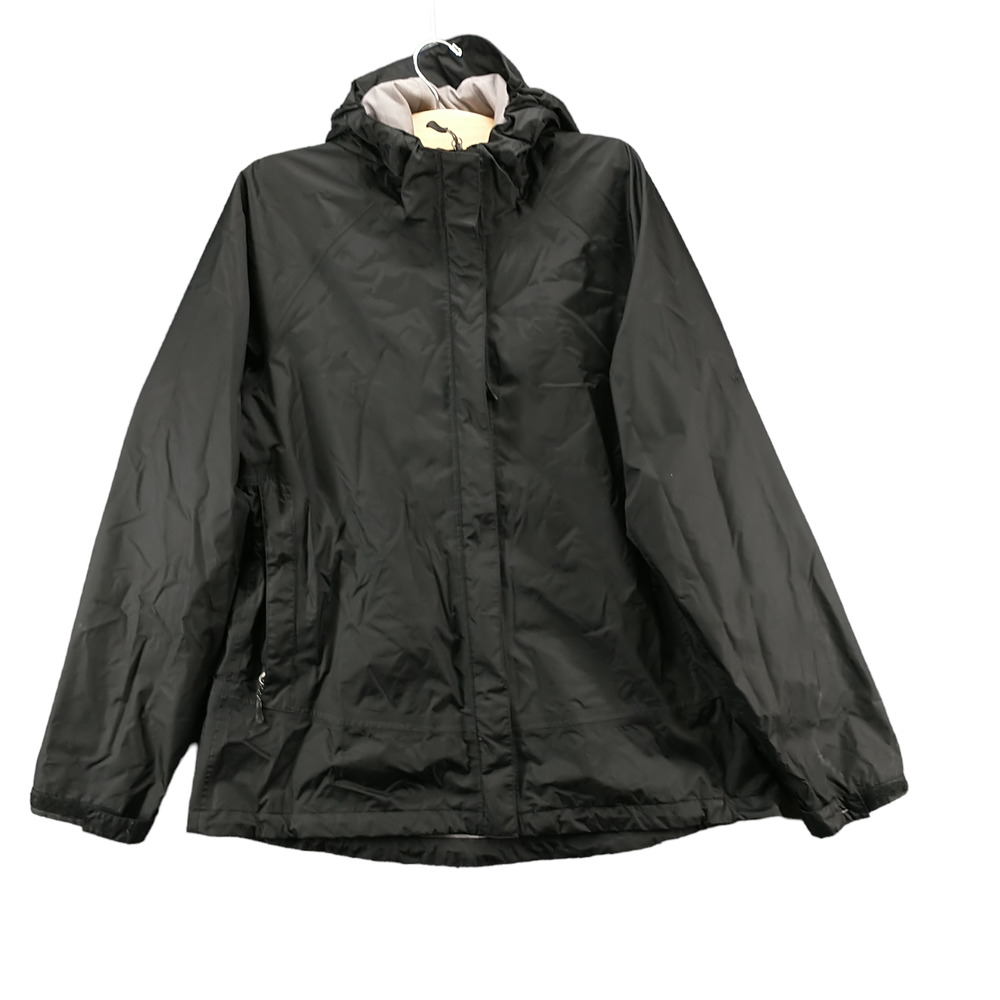 McKinley Aquamax Pro Men's Windbreaker Jacket Black XL Long Sleeve Full Zip